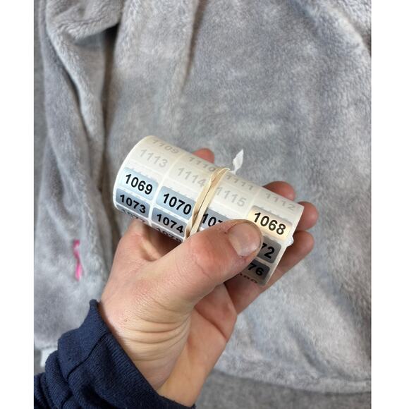 The North Face Osito Full Zip Fleece Jacket Womens Medium Gray Outdoor Hiking - Picture 7 of 7